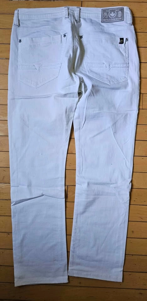 Buffalo David Bitton Men’s Ash-X White Skinny Stretch Jeans 31x3 - photo 2