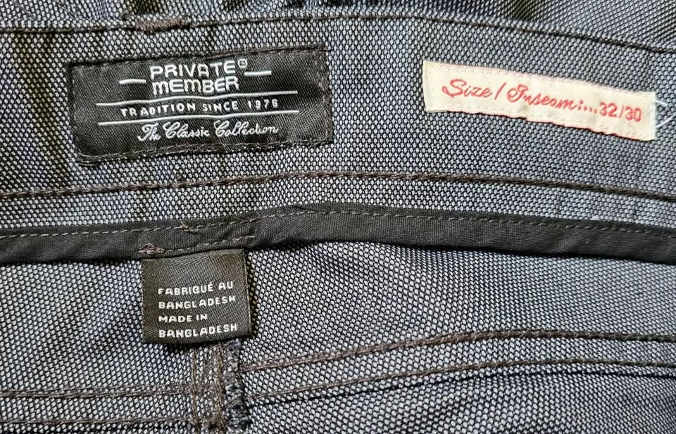 Private Member Men’s Straight Leg Jeans Size 32 x 30 - photo 3