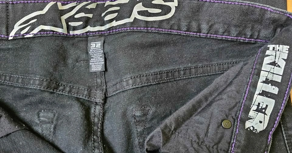 Alpinestars Astars Men’s "The Killer" Black Jeans Size 32 - photo 3