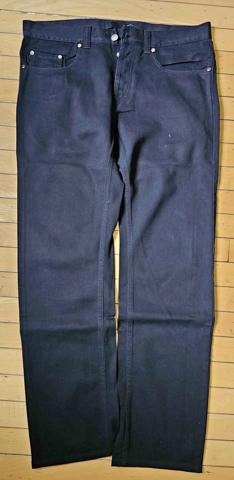 AUTHENTIC Just Cavalli Rigid Black Jeans - Made in Italy - W34