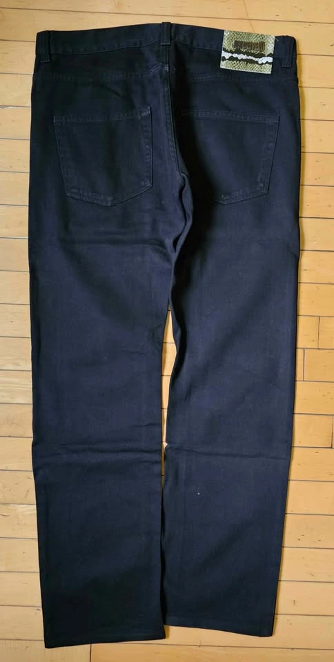 AUTHENTIC Just Cavalli Rigid Black Jeans - Made in Italy - W34 - photo 2