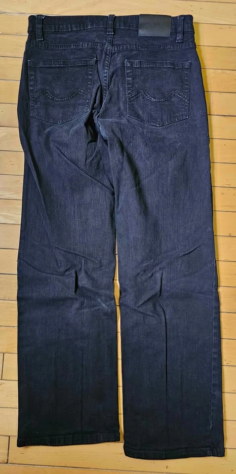 LOT OF 2: Urban Star Men’s Washed Black Stretch Jeans 30x31 - photo 5