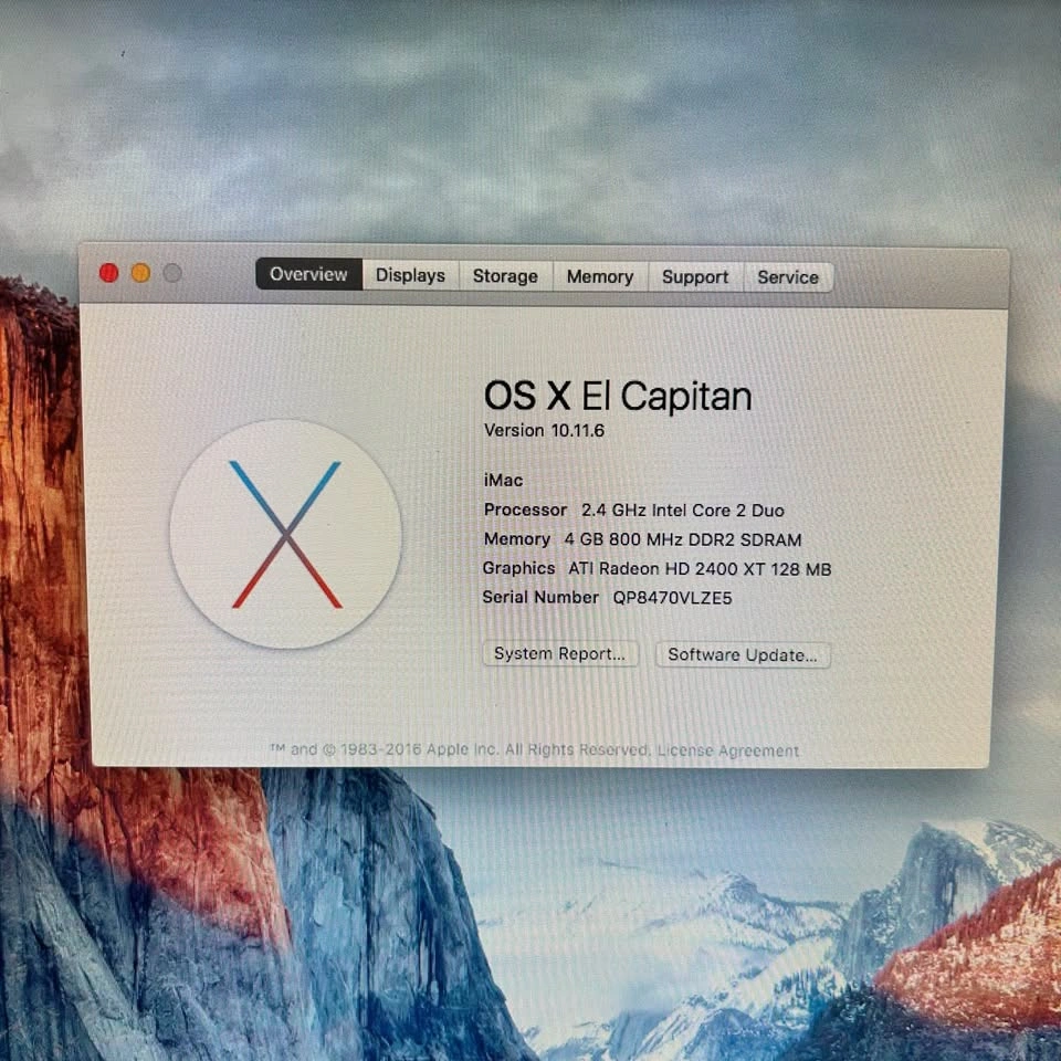 2007 iMac 21.5” (C2D/4GB/500GB) - photo 2