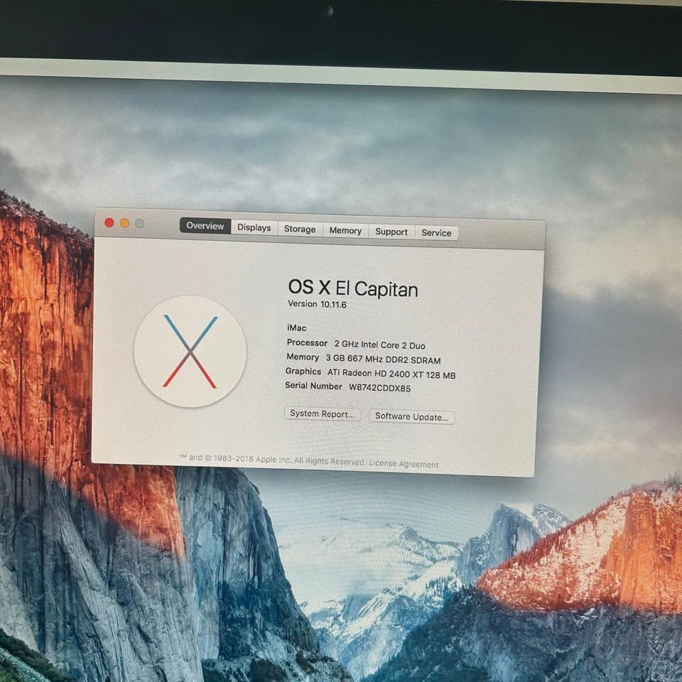 2007 iMac 21.5” (C2D/3GB/500GB) - photo 2