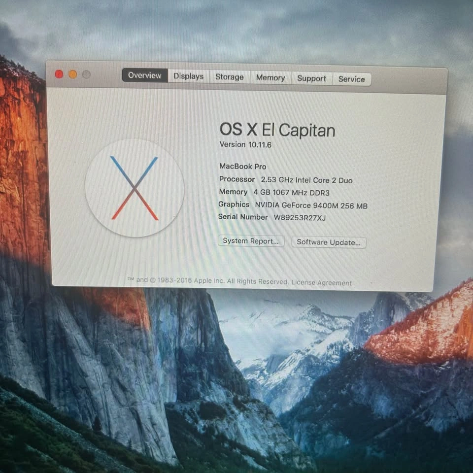 2009 MacBook Pro 15” (C2D/4GB/160GB) - photo 2