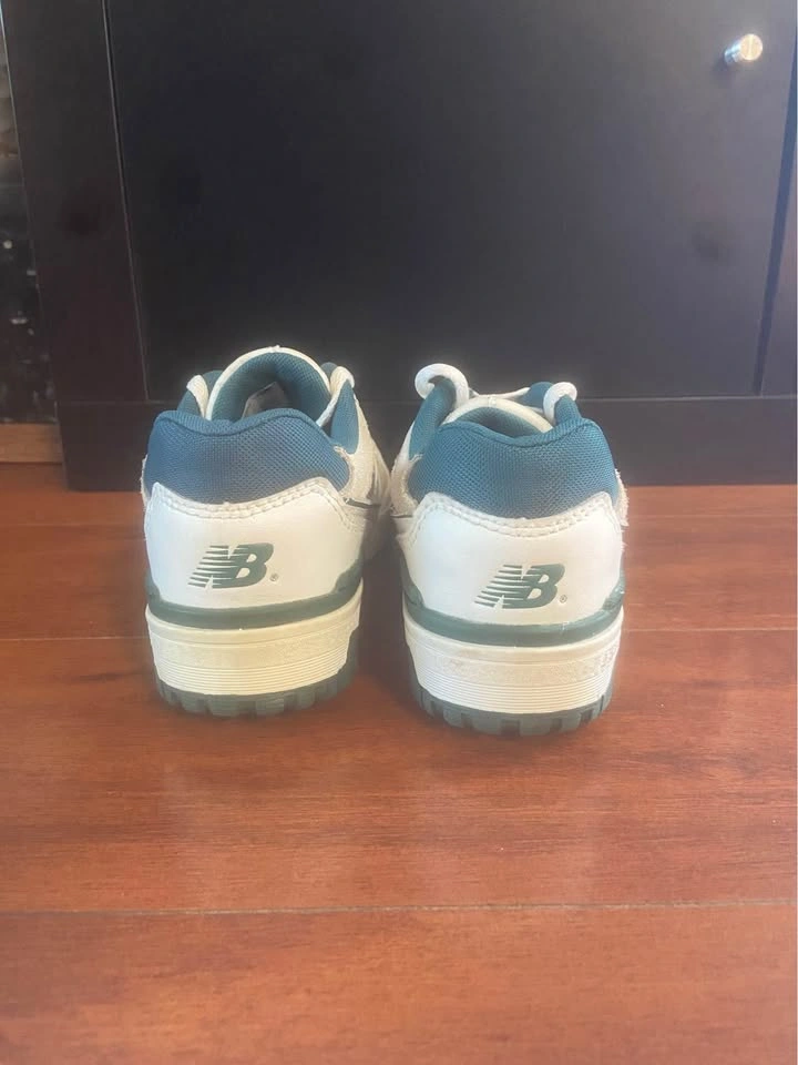 Kids Size 1.5 Green New Balance 550s - photo 3