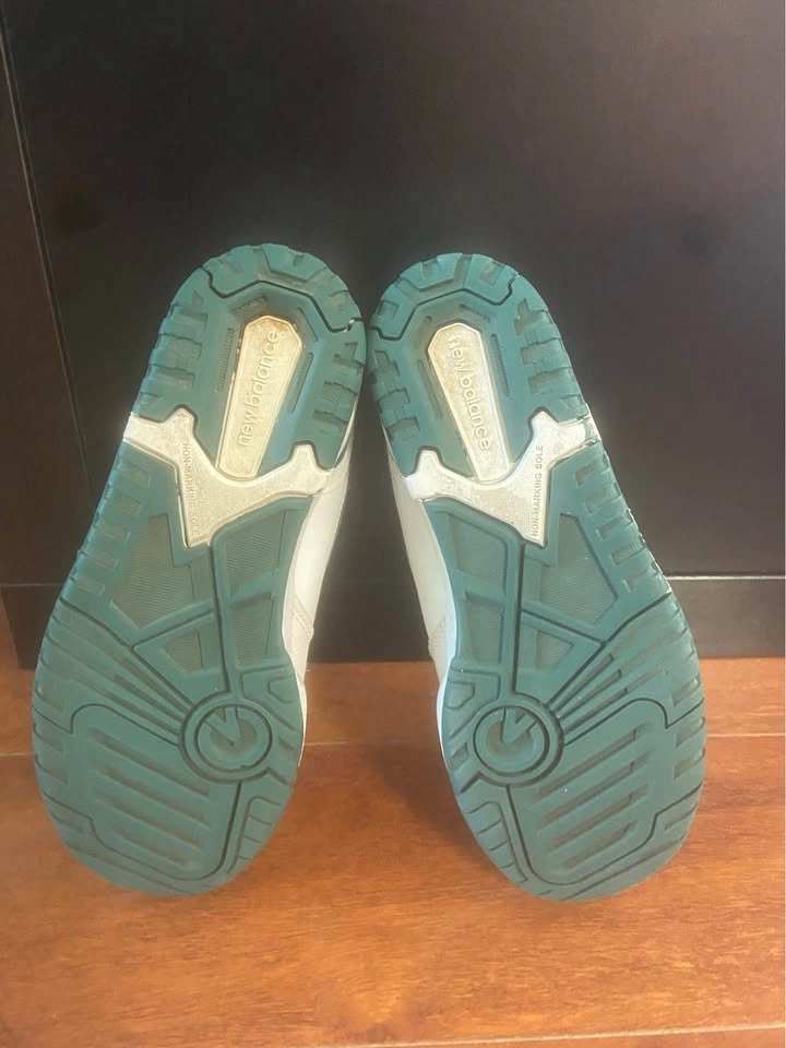 Kids Size 1.5 Green New Balance 550s - photo 5