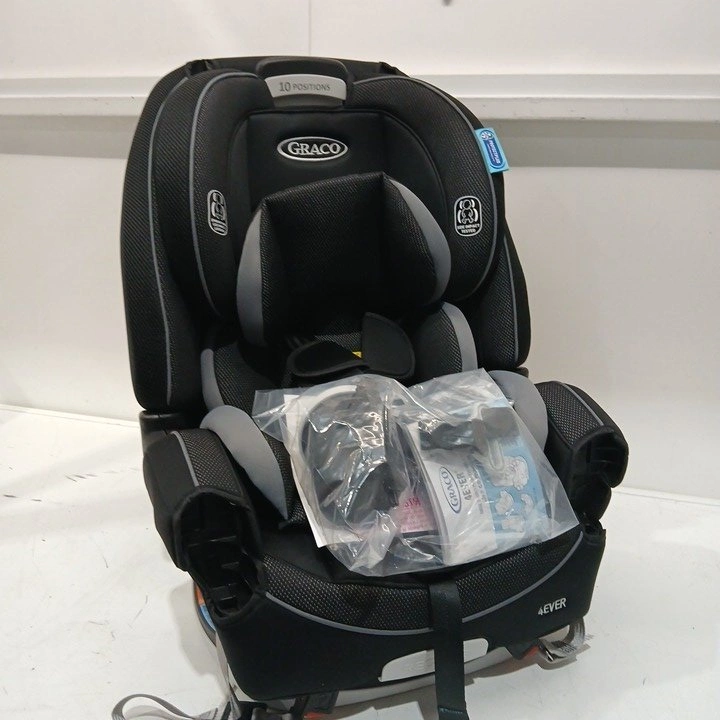 GRACO 4EVER 4-IN-1 CONVERTIBLE CARSEAT - RAEGAN/BLACK/GREY