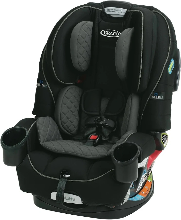 GRACO 4EVER 4-IN-1 CONVERTIBLE CARSEAT - RAEGAN/BLACK/GREY - photo 3