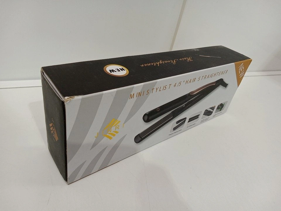 Jinri Professional Titanium Mini Flat Iron Hair Straightener - photo 2