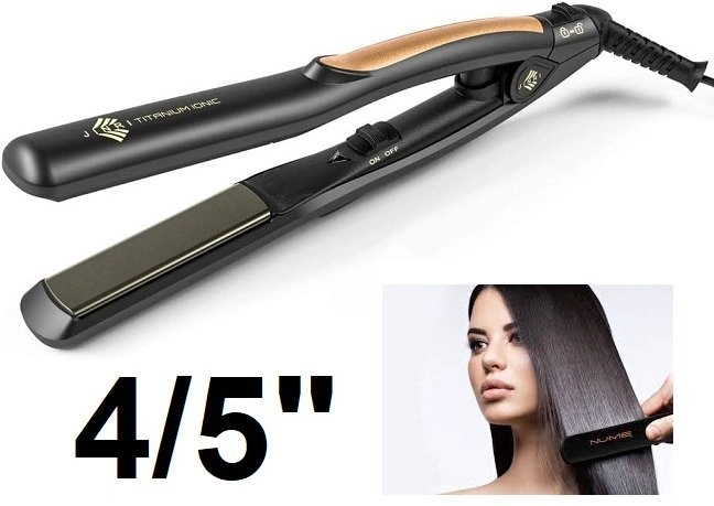 Jinri Professional Titanium Mini Flat Iron Hair Straightener - photo 3