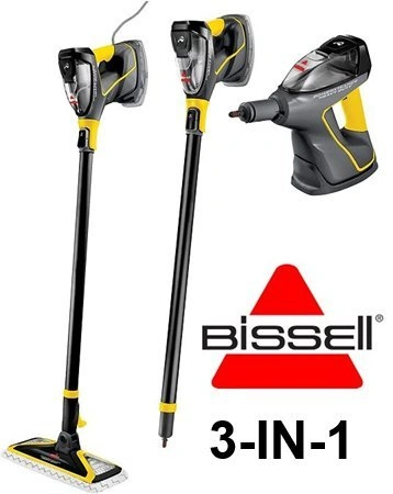 BISSELL 3-in-1 PowerSteamer Steam Mop & Handheld (2685B) - photo 3
