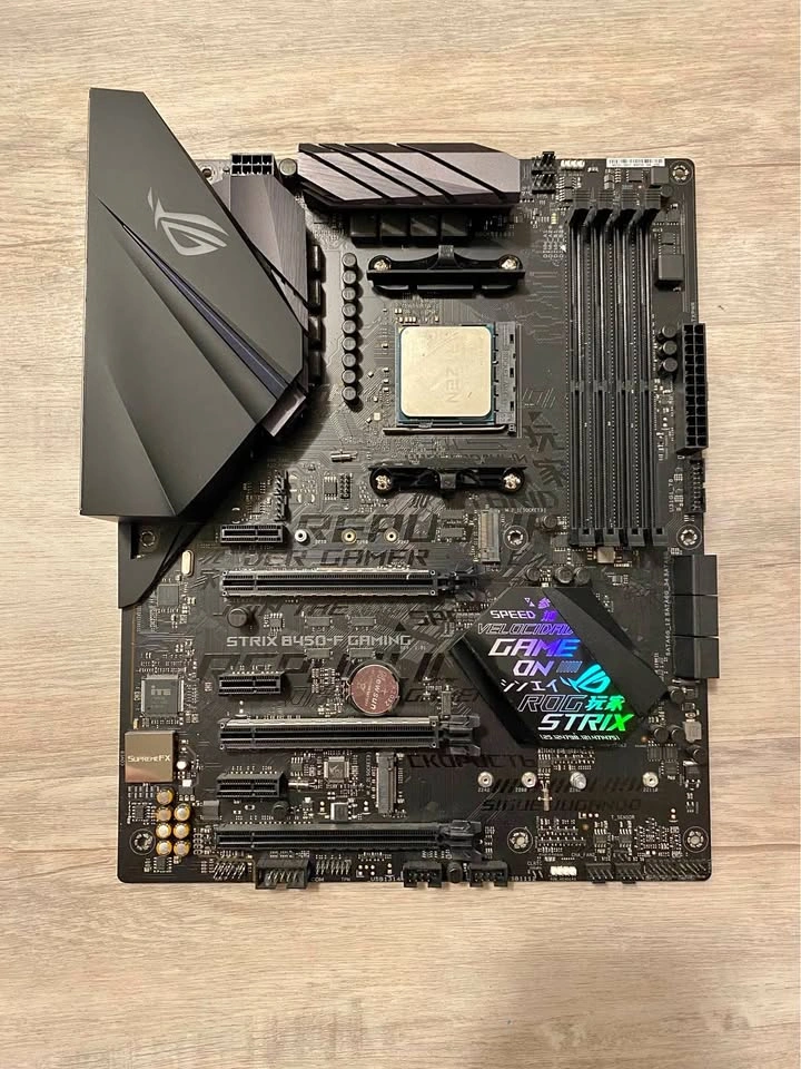 AMD Ryzen 7 5700G & ASUS ROG STRIX B450-F Gaming Motherboard