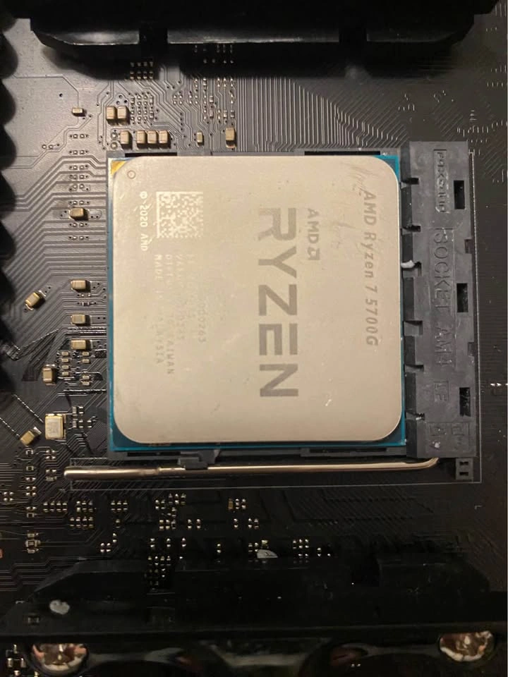 AMD Ryzen 7 5700G & ASUS ROG STRIX B450-F Gaming Motherboard - photo 2