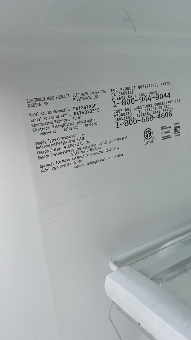 Electrolux Fridge - photo 3