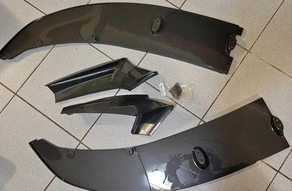 BMW F10 5 Series Carbon Fiber Front Lip Splitter (M Sport)