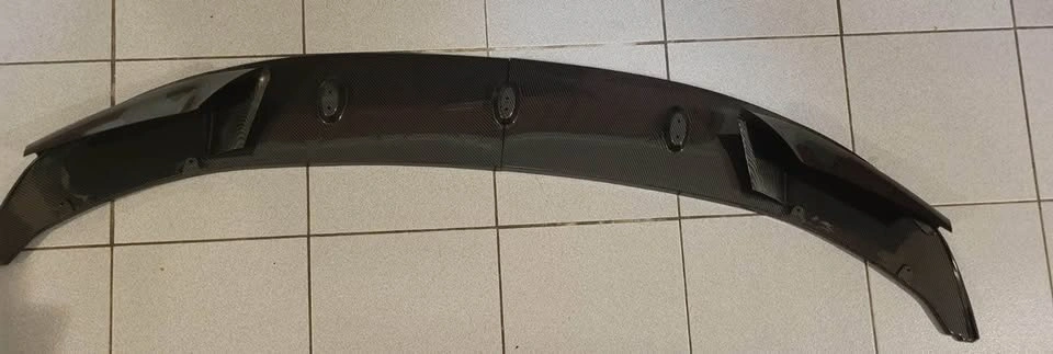 BMW F10 5 Series Carbon Fiber Front Lip Splitter (M Sport) - photo 4