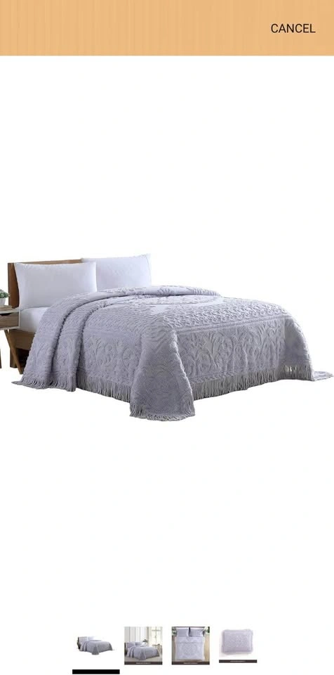 Medallion Chenille Bedspread - photo 3