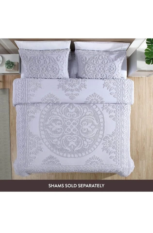 Medallion Chenille Bedspread - photo 5