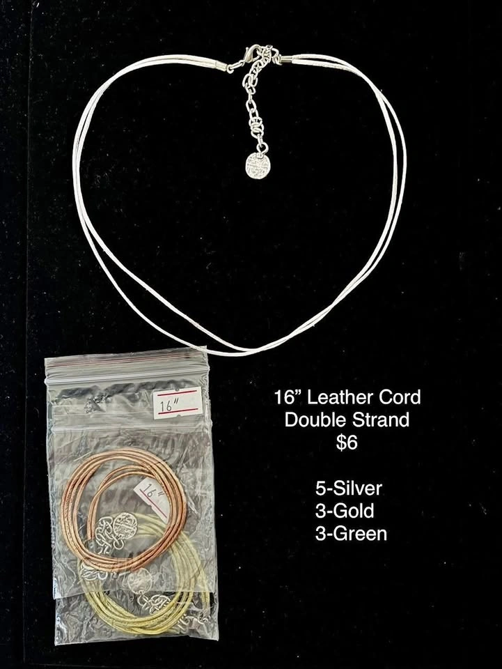 16" Leather Cord