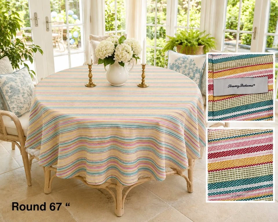 Table Cloth Tommy Bahama Round 67” - photo 2