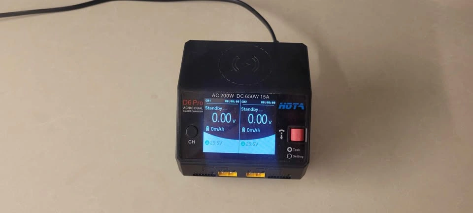 HOTA D6 Pro AC/DC Dual Smart Charger with VIFLY Whoop Series Boa - photo 3
