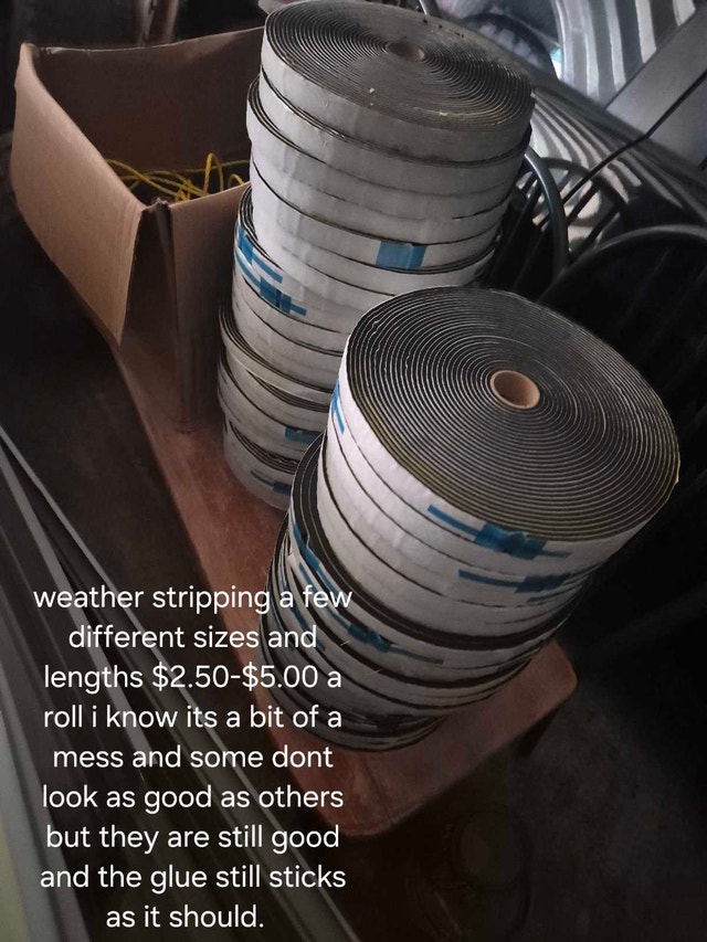 foam weather stripping