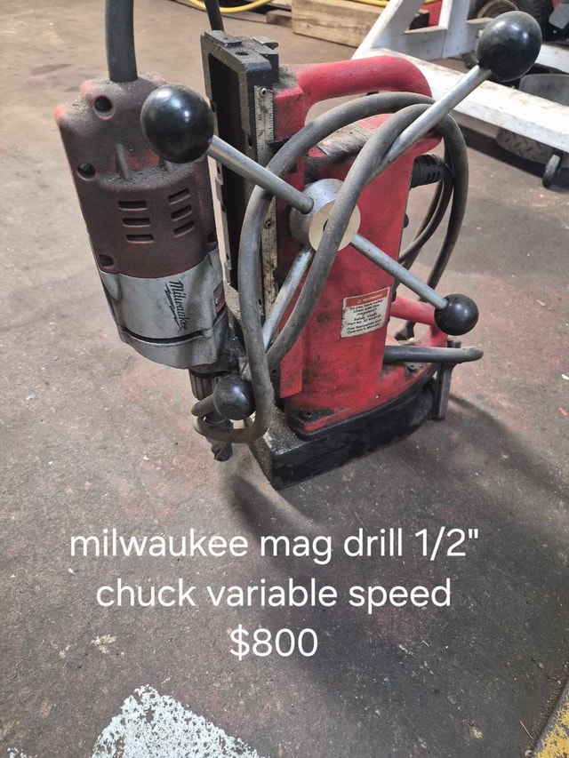milwaukee mag drill