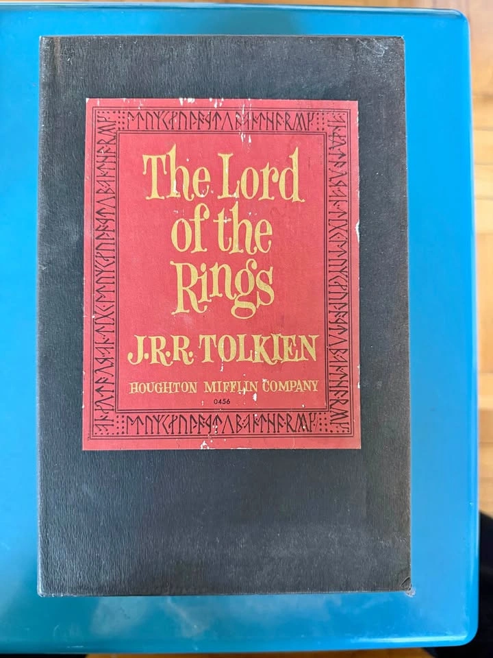 Vintage 3-volume hardcover boxed set of The Lord of the Rings