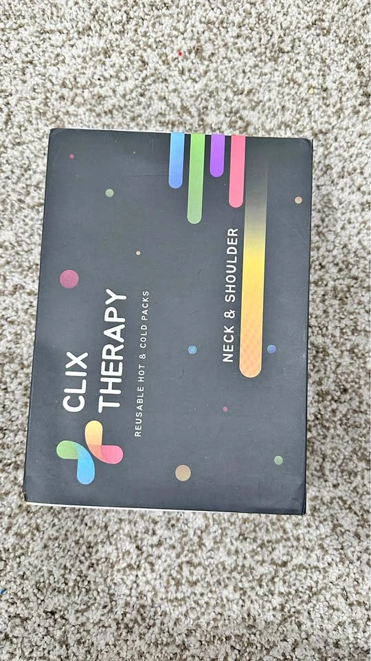 Clixtherapy neck and shoulders heat pad