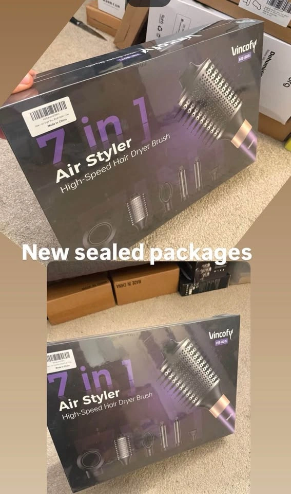 7-in-1 Hair Dryer Brush and 1500W Hair Styler Set - photo 3