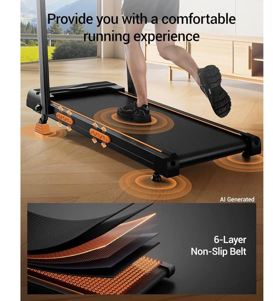 16% Incline Walking Pad Treadmill, 3-in-1 Under Desk - photo 5