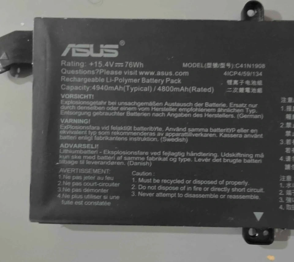Asus ROG Zephyrus G14 Laptop Battery. Like New! - photo 3