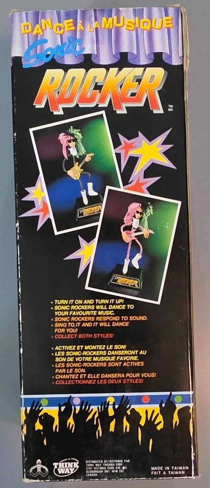 Rare Vintage 1989 Sonic Rocker Sound - Battery Activated Doll - photo 4
