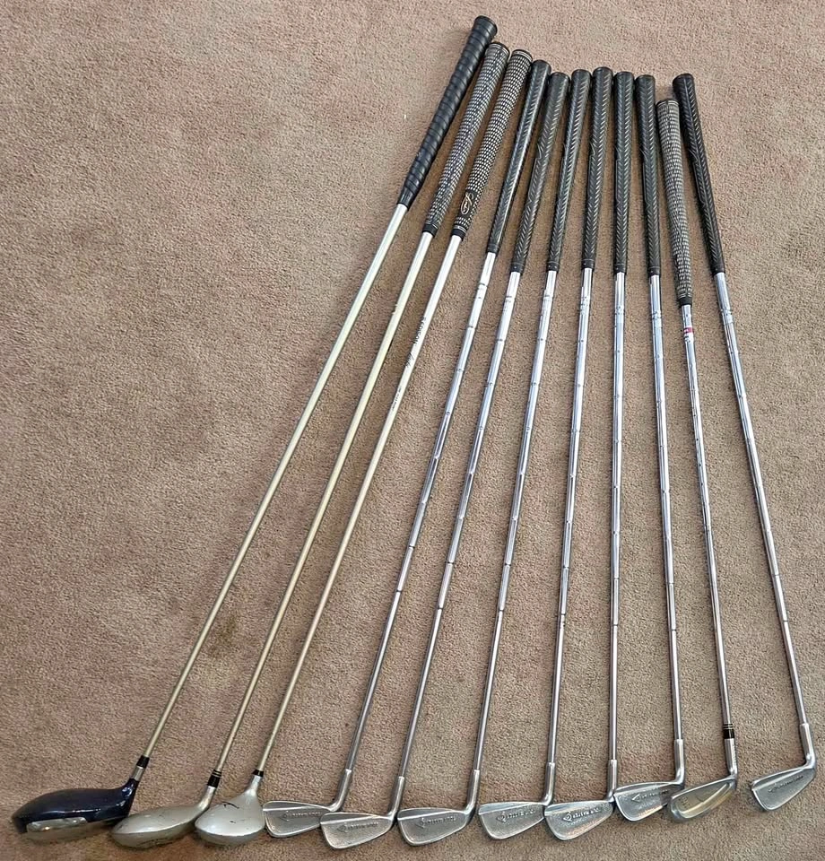 Set of mixed Left handed Golf Clubs and Wilson golf bag - photo 3