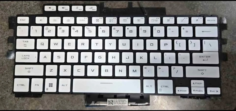 Genuine Asus ROG Zephyrus G14 White Backlit Keyboard