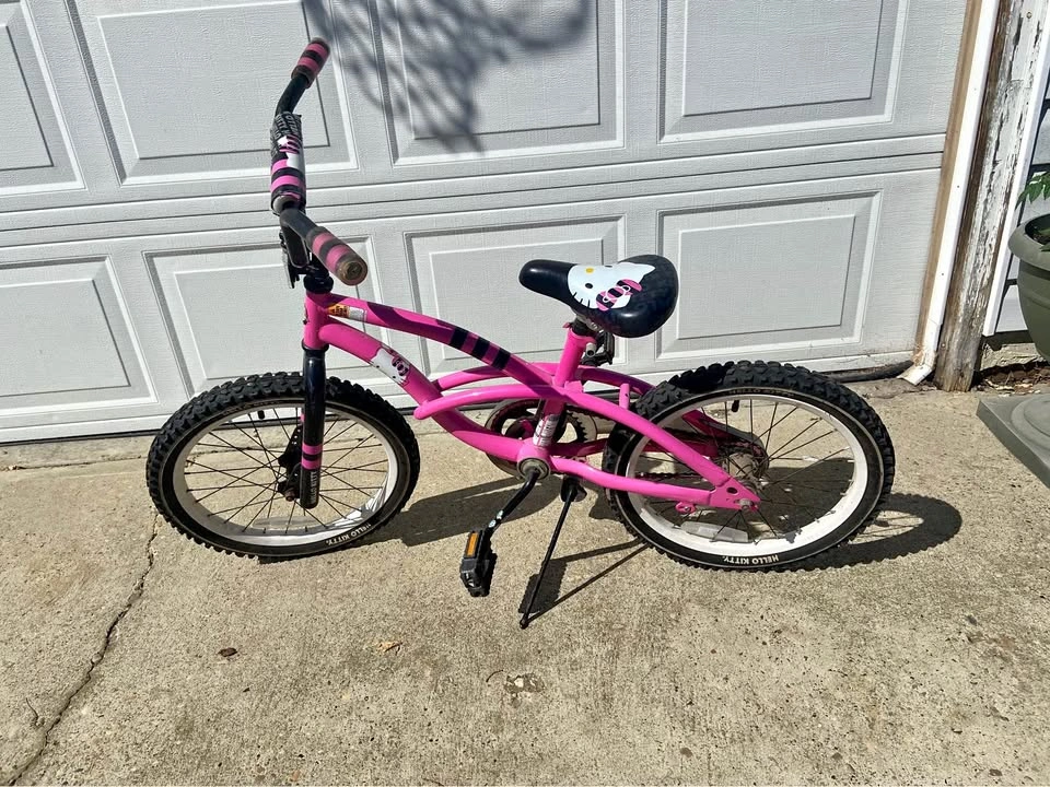 Child Hello Kitty Bike- Negotiable Price!