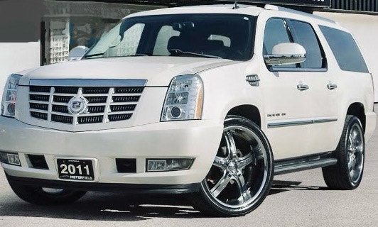 24” BOSS Chrome 6 lug Rims - photo 2