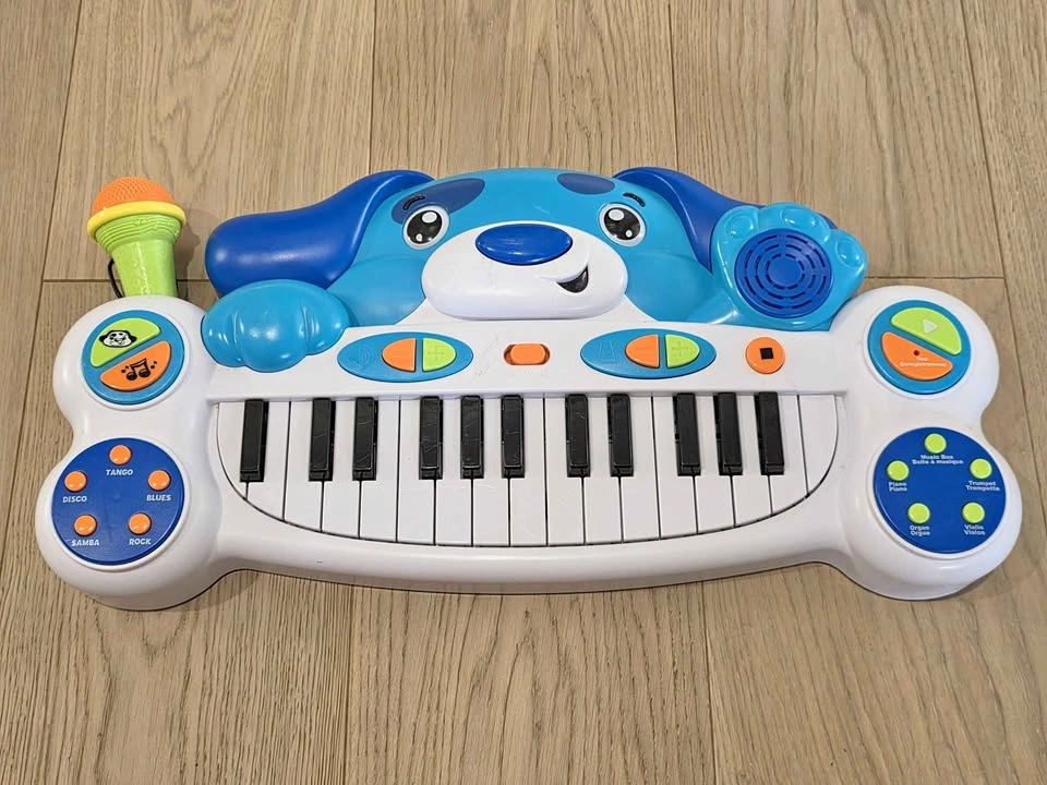 Kid Connection Puppy Piano and Microphone