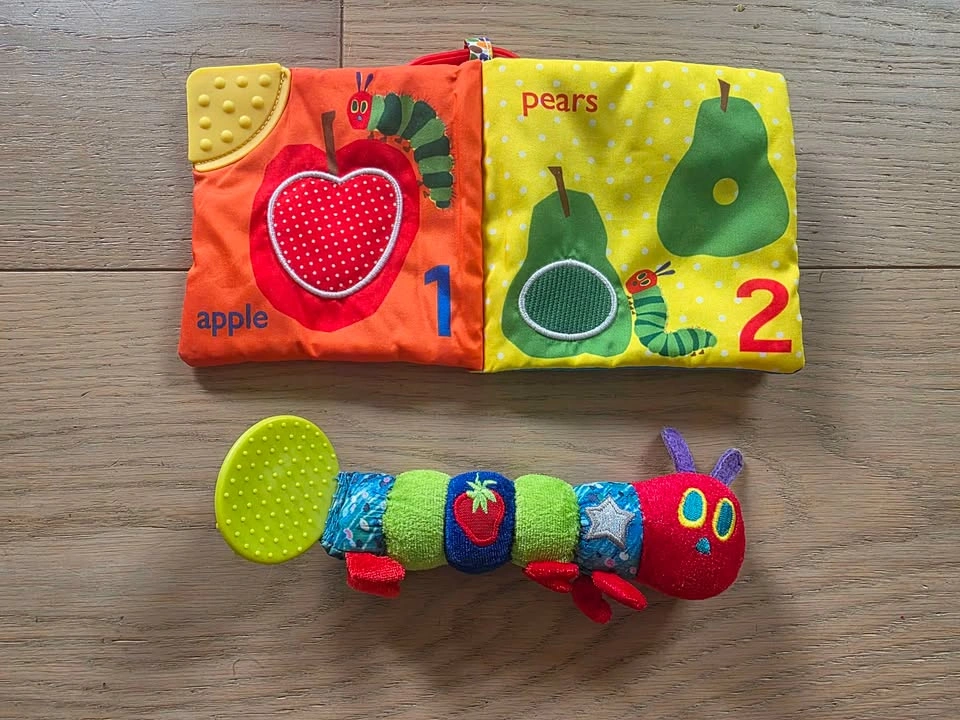 The Very Hungry Caterpillar book and rattle - photo 2