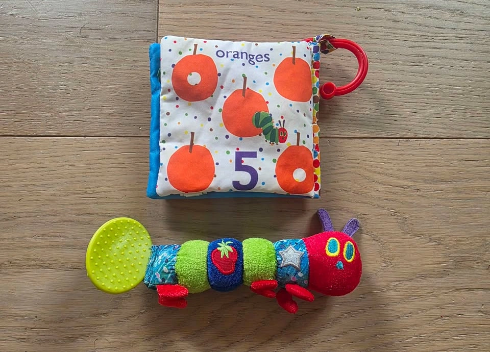 The Very Hungry Caterpillar book and rattle - photo 4