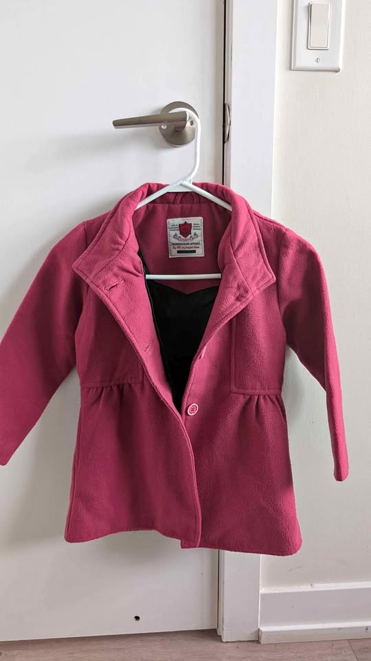 Wool coat for girls