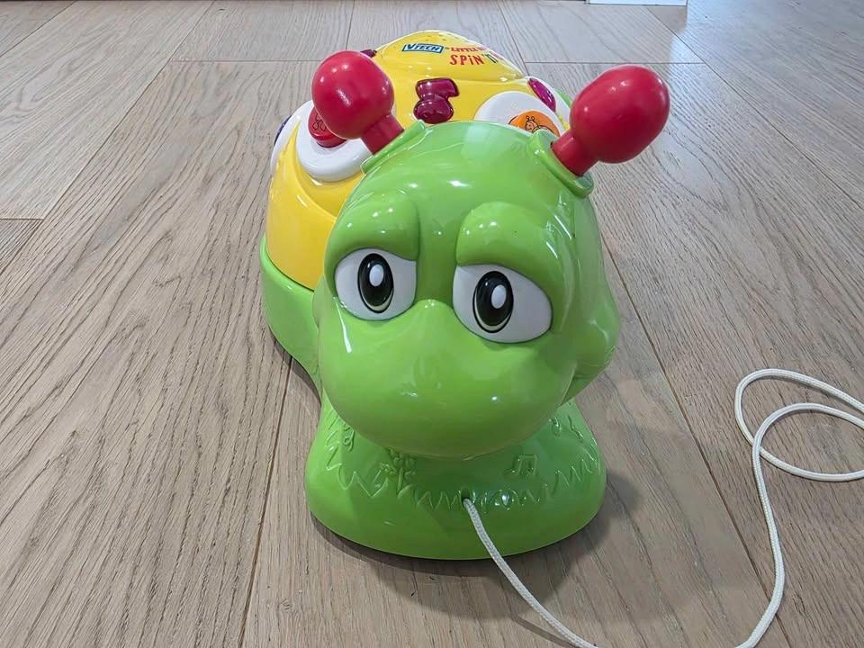 Vtech Spin 'n Grin Snail pull toy - photo 2