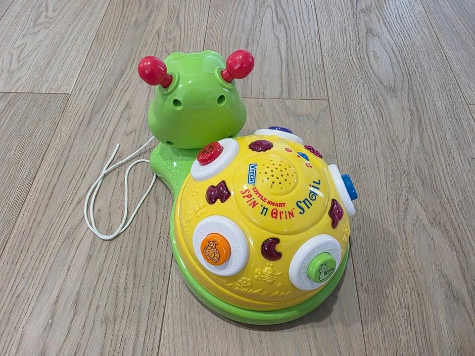 Vtech Spin 'n Grin Snail pull toy - photo 3