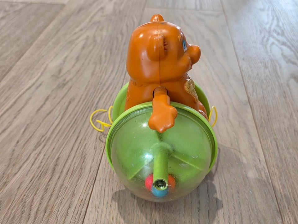 Bear ball popper pull toy - photo 2