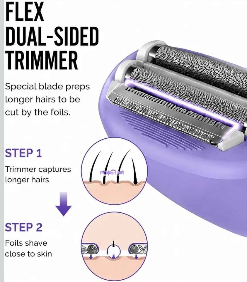 Remington WDF5030A Smooth Silky 4-Blade Foil Shaver - photo 5