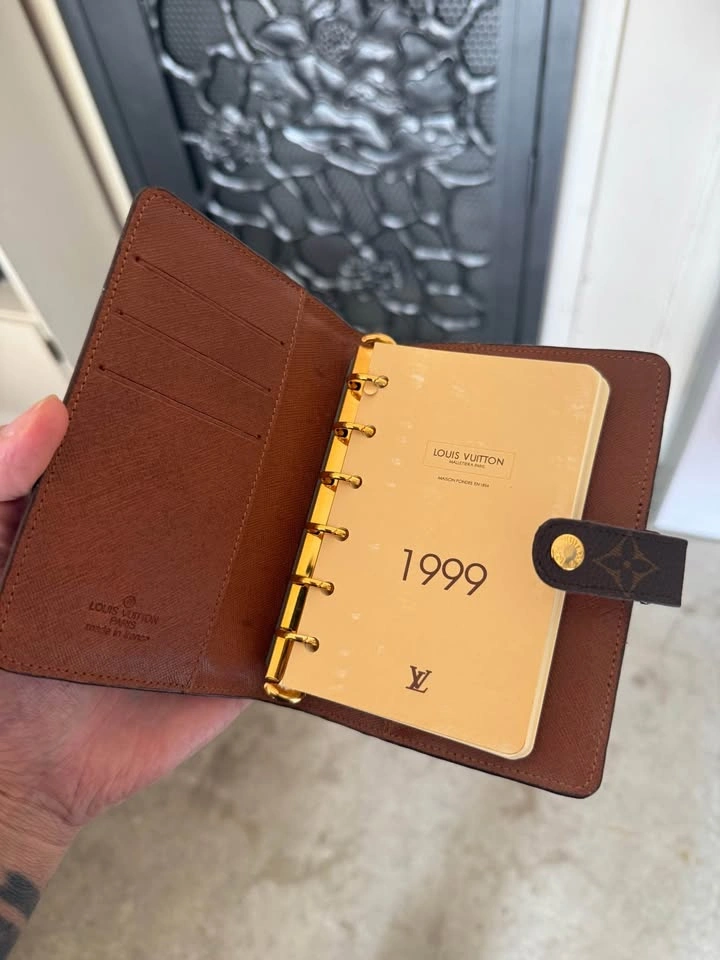 Vintage 1999 Louis Vuitton Monogram Agenda PM Cover - photo 2