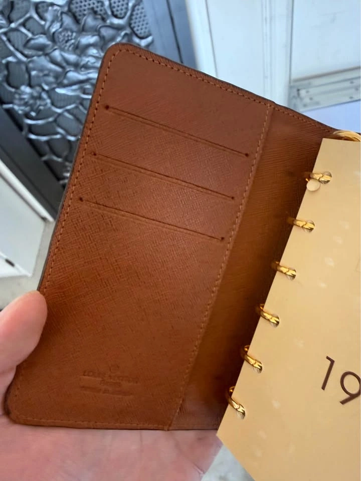 Vintage 1999 Louis Vuitton Monogram Agenda PM Cover - photo 4