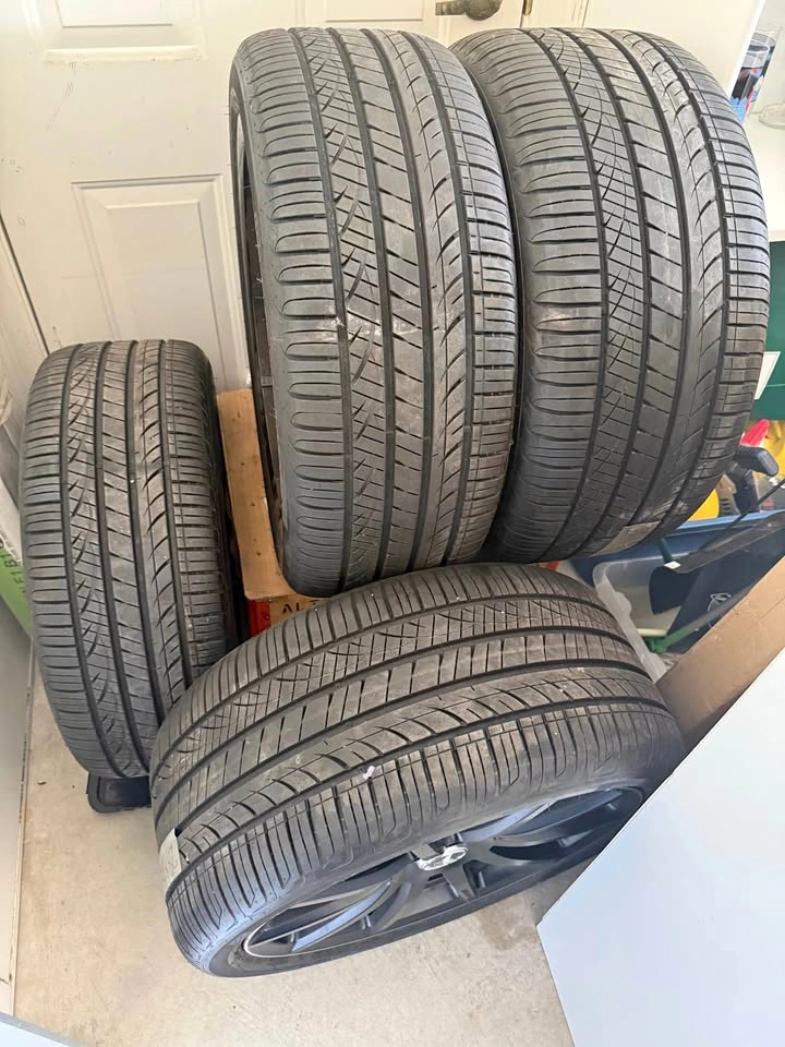 20" Genuine OEM Mercedes S63 AMG Forged Wheels & Tires