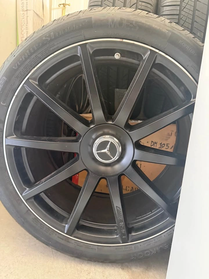 20" Genuine OEM Mercedes S63 AMG Forged Wheels & Tires - photo 3
